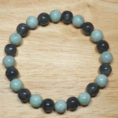 画像2: 青海産 翡翠ブレスレット (2)