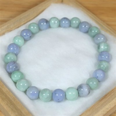 画像6: 青海産 翡翠ブレスレット (6)