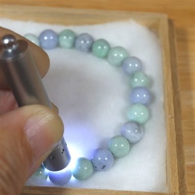 画像9: 青海産 翡翠ブレスレット (9)