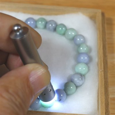 画像10: 青海産 翡翠ブレスレット (10)