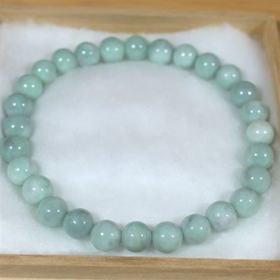 画像6: 青海産 翡翠ブレスレット (6)