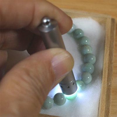 画像9: 青海産 翡翠ブレスレット (9)