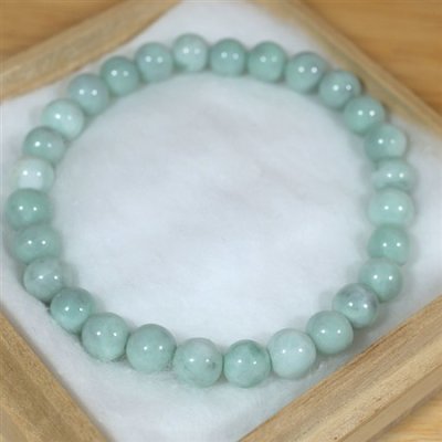 画像6: 青海産 翡翠ブレスレット (6)