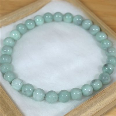 画像6: 青海産 翡翠ブレスレット (6)