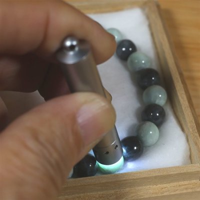 画像9: 青海産 翡翠ブレスレット (9)