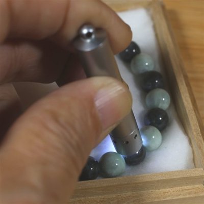 画像10: 青海産 翡翠ブレスレット (10)