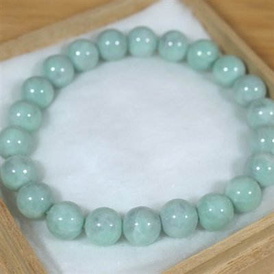 画像2: 青海産 翡翠ブレスレット (2)