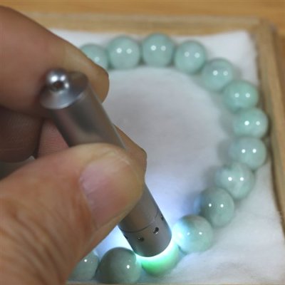画像4: 青海産 翡翠ブレスレット (4)