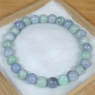 画像2: 青海産 翡翠ブレスレット (2)