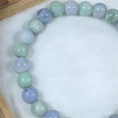 画像3: 青海産 翡翠ブレスレット (3)