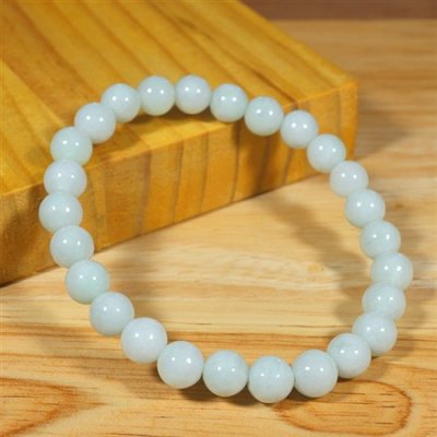 画像2: 海中産 翡翠ブレスレット (2)