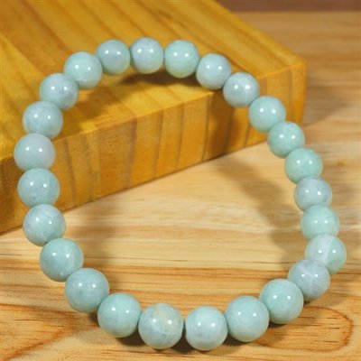 画像2: 青海産 翡翠ブレスレット (2)