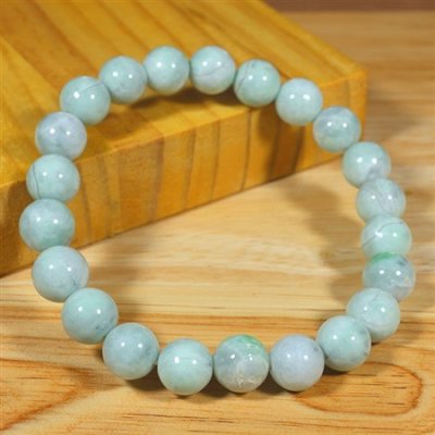 画像2: 青海産 翡翠ブレスレット (2)