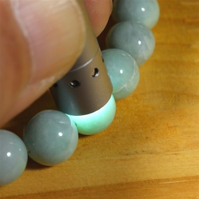 画像4: 青海産 翡翠ブレスレット (4)