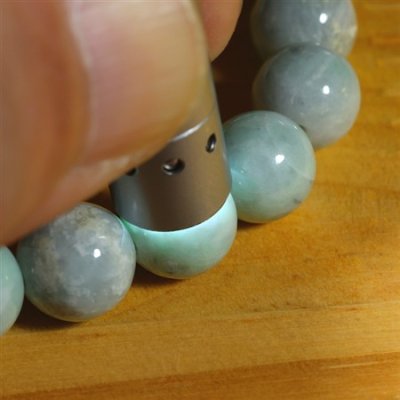 画像4: 青海産 翡翠ブレスレット (4)