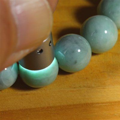 画像4: 青海産 翡翠ブレスレット (4)