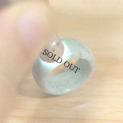 画像6: 糸魚川翡翠くりぬきリング (6)