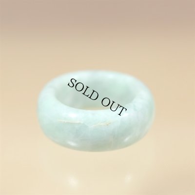 画像2: 糸魚川翡翠くりぬきリング (2)