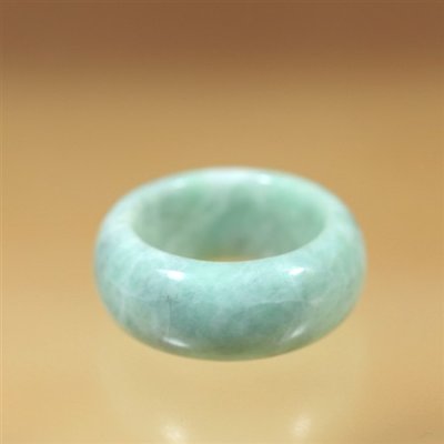 画像1: 糸魚川翡翠くりぬきリング (1)
