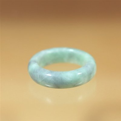 画像1: 糸魚川翡翠くりぬきリング (1)
