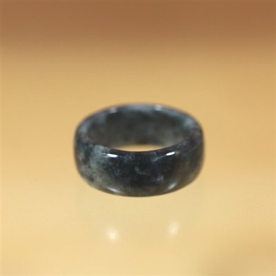 画像2: 糸魚川翡翠くりぬきリング (2)