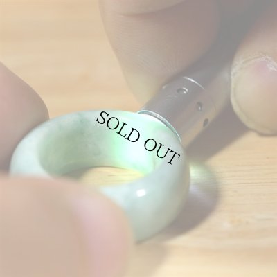 画像5: 糸魚川翡翠くりぬきリング (5)