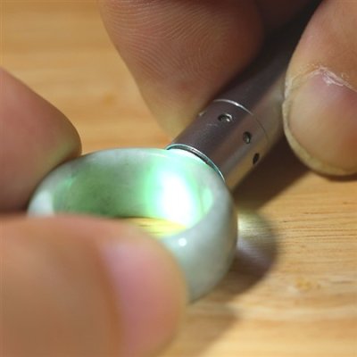 画像5: 糸魚川翡翠くりぬきリング (5)