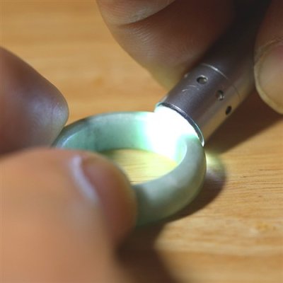 画像5: 糸魚川翡翠くりぬきリング (5)