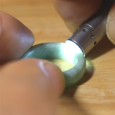 画像5: 糸魚川翡翠くりぬきリング (5)