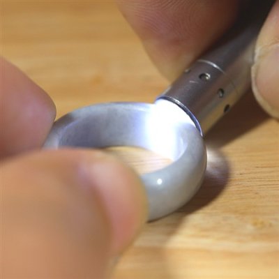 画像5: 糸魚川翡翠くりぬきリング (5)