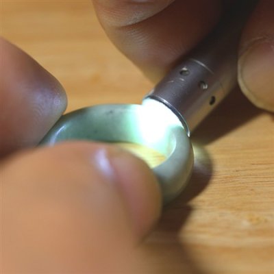 画像5: 糸魚川翡翠くりぬきリング (5)