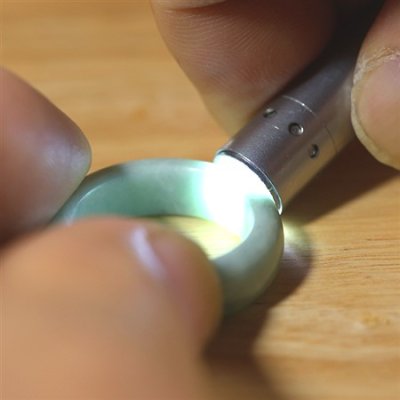 画像5: 糸魚川翡翠くりぬきリング (5)