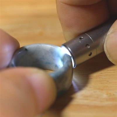 画像5: 糸魚川翡翠くりぬきリング (5)