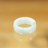 糸魚川産硬玉翡翠くりぬきリング
