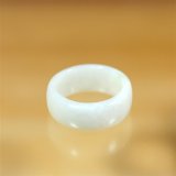 糸魚川産硬玉翡翠くりぬきリング