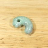 古墳時代 丁字頭勾玉 糸魚川翡翠 出土　【 即購入⭕】【最終値下げ‼️】 糸魚川産硬玉翡翠勾玉