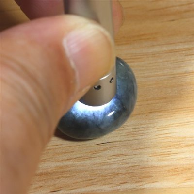 画像5: 海中産 翡翠勾玉 (5)