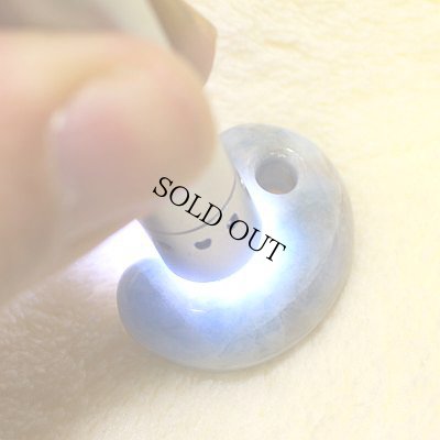 画像6: 糸魚川 入りコン沢産 青ひすい勾玉 (6)