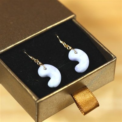 画像4: 糸魚川産翡翠ピアス (4)