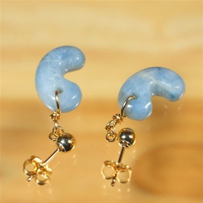 画像3: 糸魚川産翡翠ピアス (3)