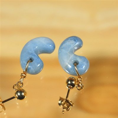 画像3: 糸魚川産翡翠ピアス (3)