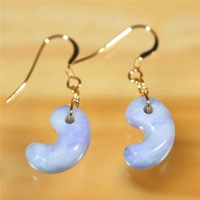 画像1: 糸魚川産翡翠ピアス (1)