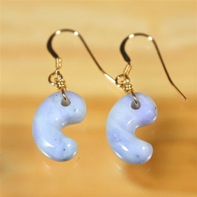 画像2: 糸魚川産翡翠ピアス (2)